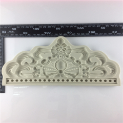 New Product Wedding Cake Decoration Big Crown Silicone Mold