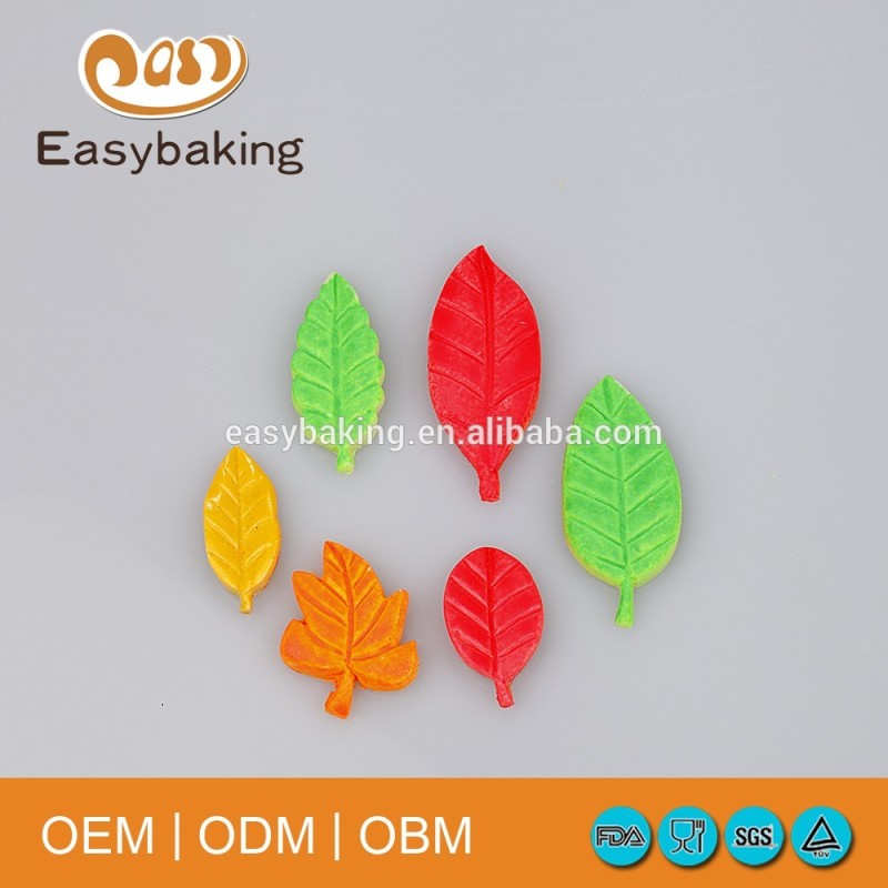 Best selling durable new arrival silicone leaves hand soap mold, cake silicone mold