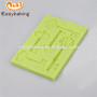 Wholesale 100% food grade new design customized silicone chocolate mold