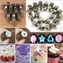 2018 Hot Sale Item Multi Flower Shaped Russian Icing Tips