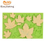 3D Maple leaves Shape Cake Silicone Mold