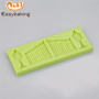 Doors with lights 3d silicone mould fondant tools