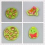 Moldes promocionales de la decoración de la torta del silicón de la forma de los ciervos de los artículos del regalo 3D