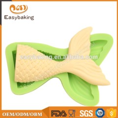 Einzigartige Fischschwanz-Silikon-Kuchenform für Fondant-Kuchen