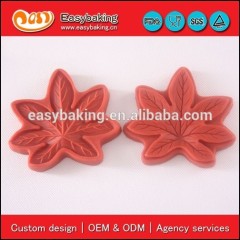 Molde de silicona para decoración de tartas Sugarcraft Veiner 3D Leaf Press