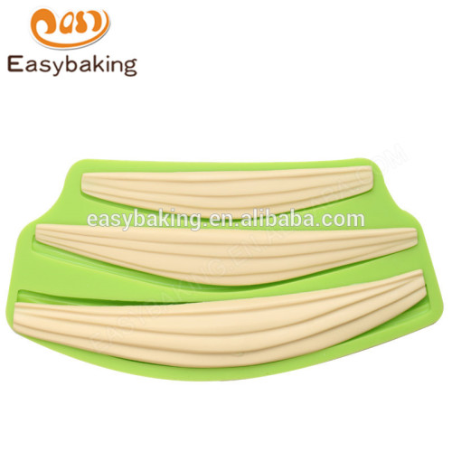 New design guaranteed quality 225*110*13 silicone mold for cake