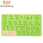 Lowercases Fondant Mould Silicone Molds for Cake Decorating