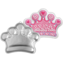 Алюминиевая форма для выпечки торта King Queen Princess Crown