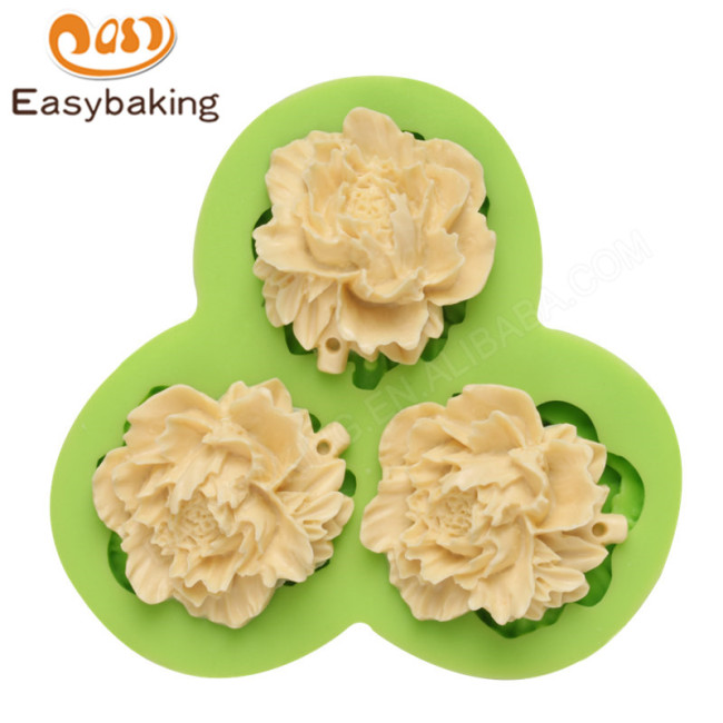 Пищевая форма в форме цветка, силиконовая форма для свадьбы и юбилея, форма для украшения торта, форма для помадки