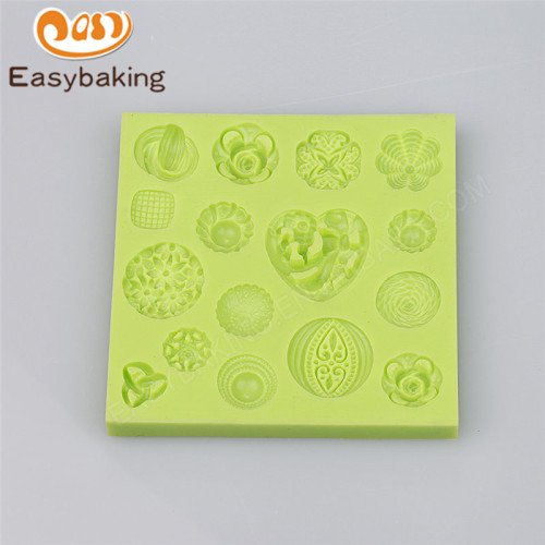 New product 3D Multi Jewelry silicone cake mold cake decoration tool
