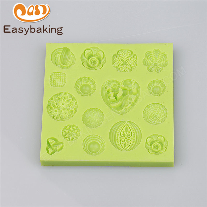 New product 3D Multi Jewelry silicone cake mold cake decoration tool