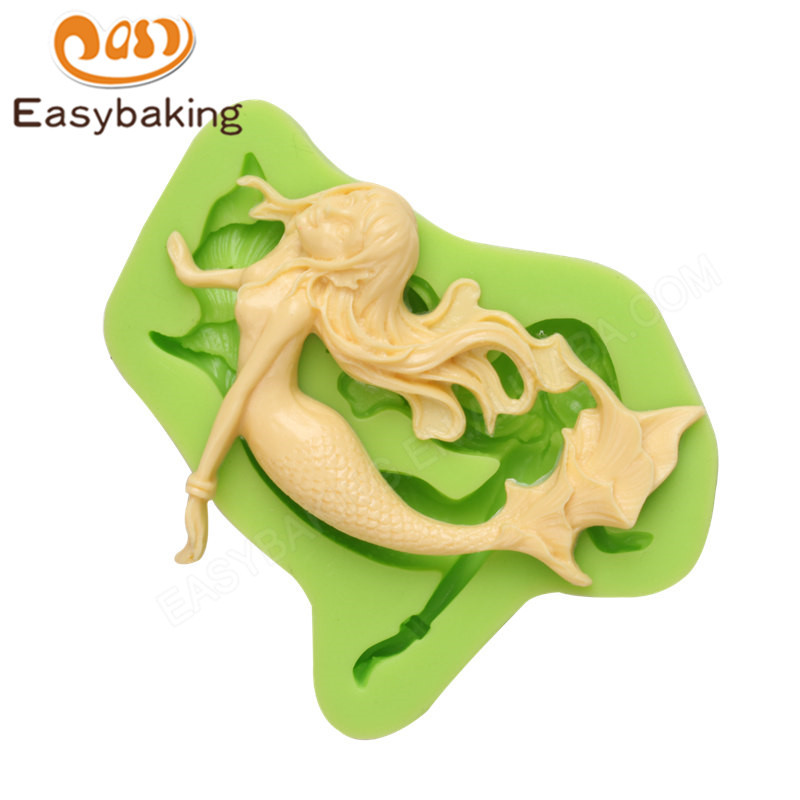 3d Fish Tail  shape silicone molds cake baking decorating tools