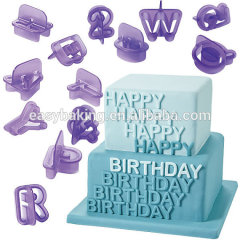 26 pièces alphabet lettre emporte-pièces gâteau décoration Sugarcraft moule à chocolat