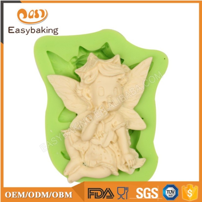 Meilleurs produits de vente Moules en silicone 3D Fondant Baby In Amazon