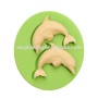 Großhandel 3D Delphin Muffin Silikonformen Kuchendekoration