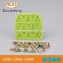 Perímetro de fútbol múltiple triangular para decoración de pasteles y moldes de silicona para Fondant de joyería