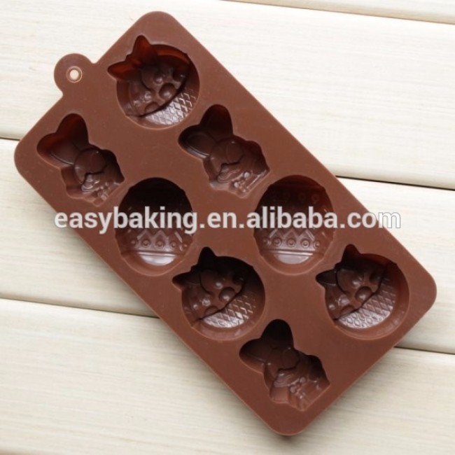 Meistverkaufte Gadgets Osterei-Schokoladenform aus Silikon