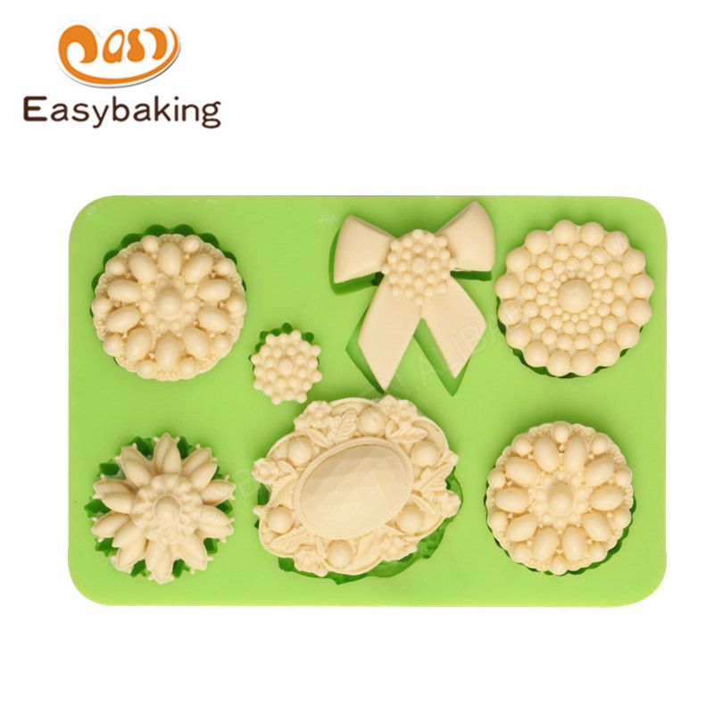 3D star Cake Fondant Cake Decoration silicone Mould