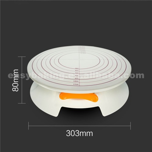 Pastry Rotating Dessert Tools Plastic Cake Turntable With Size/Cake Stand