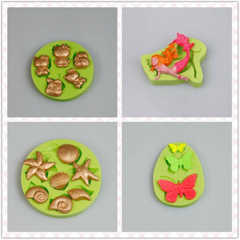 Hot Selling Poker Design Party Cake Decorating Silicone Molds For Chocolate And Soap