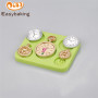 Classical watch decorated fondant cake chocolate silicone mold
