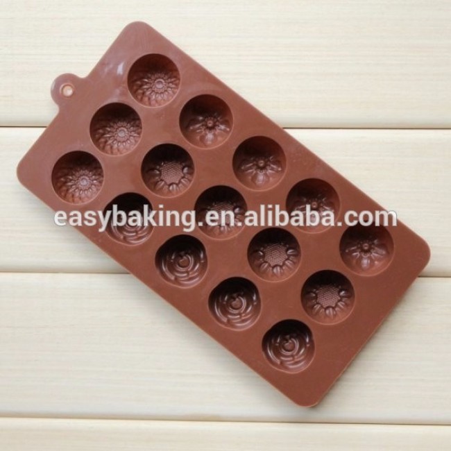 Produits les plus vendus 2016 Moules en silicone Easy Chocolate Rose