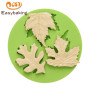 3D maple leaves fondant silicone mold cake silicone fondant mold