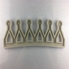 Индивидуальные украшения торта Gem Princess Crown силиконовые формы