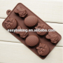 Customizable Silicone molds Easter rabbit&Eggs Chocolate Molds