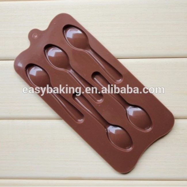Moule à chocolat en forme de cuillère Moule en silicone