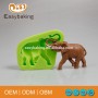 Cadeaux d'artisanat faits à la main Moule à savon en silicone en argile d'éléphant d'Afrique