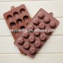 Top Selling Products 2016 Silicone Easy Chocolate Rose Molds