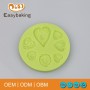 7 Holes Heart Shape Lovely Silicone Fondant Mold For Gifts Cake Mold