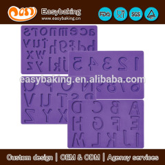 Alphabet Buchstaben & Zahlen Kuchen dekorieren Fondant und Gum Paste Form