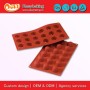 Venta al por mayor Taobao Cool Baking Cupcakes Moldes de silicona Pan