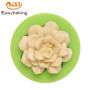 Rose flower shape silicone fondant mold