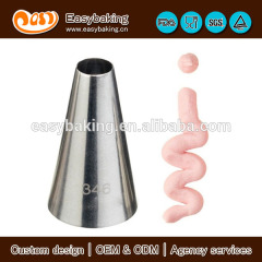 Pastry Flower Icing Tube Round Piping Nozzle