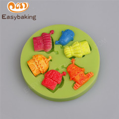 Multifarious Chimney House Muffin Good Quality Silicone Mold
