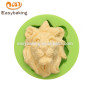 Proveedor chino, ventas al por mayor, nuevos moldes de silicona con cabeza de león de alta calidad