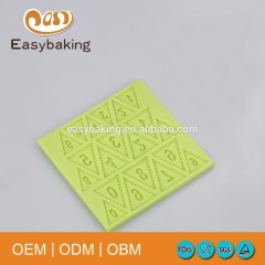 Треугольные цветные флаги номер 0-9 силиконовые формы для украшения торта печенье свечи ювелирные изделия