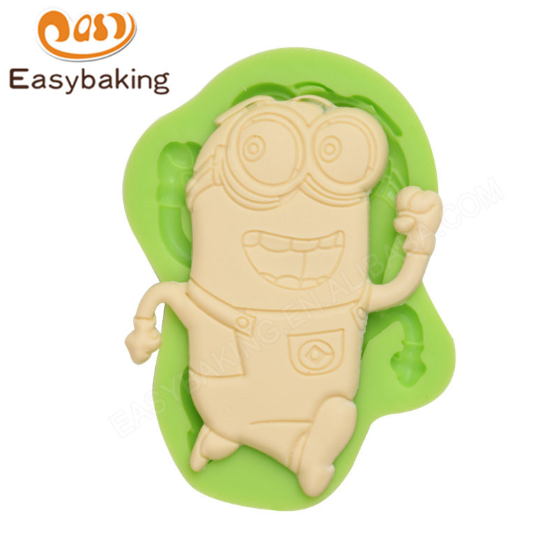 Lovely Minions Silicone Molds Fondant Moulds for cake decorating