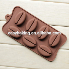 Силиконовая форма Форма для кофейных зерен Формочки для шоколадной крошки силиконовые