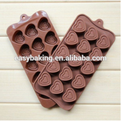 Горячий продукт 15 Cavities love форма сердца шоколад силиконовая форма для выпечки