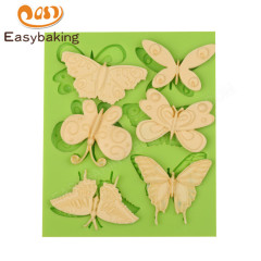 Herramientas de decoración de pasteles serie mariposas fondant