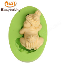 Baby with Hat Sweet Dreams Silicone Soap Mould