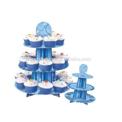 Buntes Design Cartoon Cupcake Ständer Cupcake Tablett Geburtstagsfeier