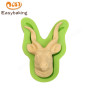 Reindeer Head Silicone Molds Fondant Mould for cake decorating