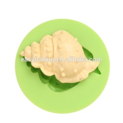 Food grade custom ocean series conch silicone soap mold
