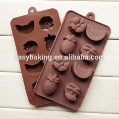 Neues Produkt DIY Fruchtform Silikon Schokoladenpuddingform