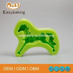 Инструменты для украшения торта из помадки, силиконовая форма в виде лошади для полимерной глины
